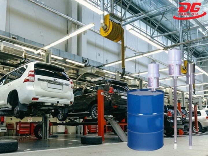 Cách vận hành máy bơm mỡ Kocu GZ-175