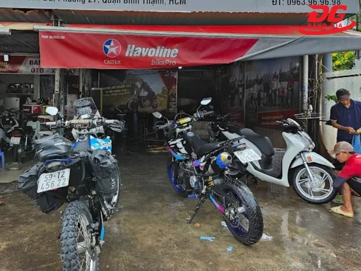 Lên kế hoạch mở tiệm rửa xe máy