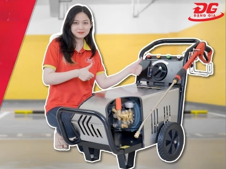 lưu ý khi sử dụng máy rửa xe Kumisai KMS 250/7.5