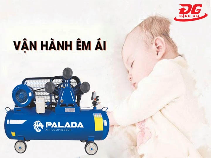 Máy nén khí Palada vận hành êm