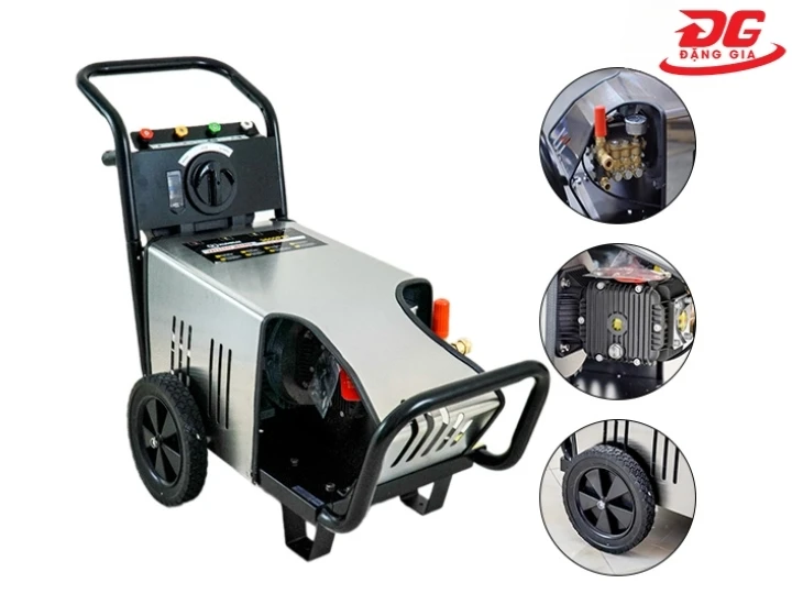 máy rửa xe tự động ngắt Kumisai KMS 250/7.5 thiết kế cơ động