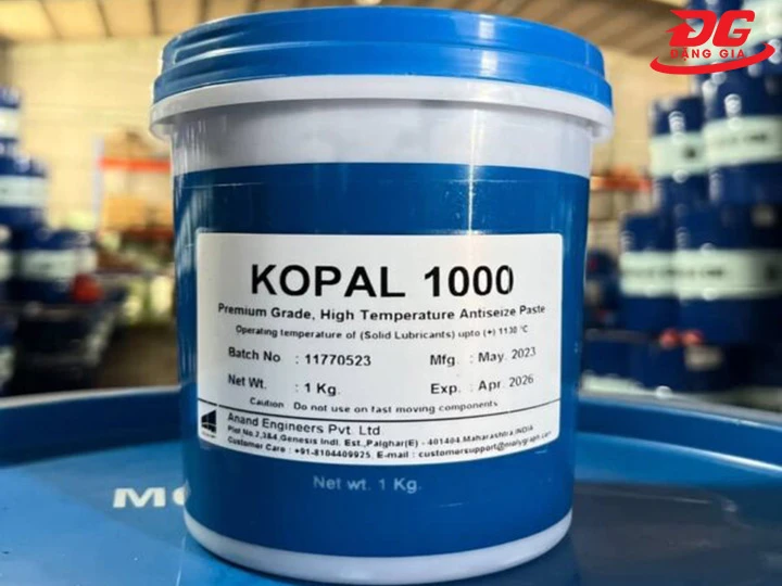 Mỡ chịu nhiệt 1000 độ Molygraph Kopal 1000