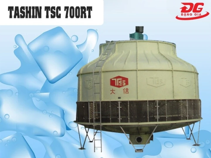 Tốc độ hạ nhiệt của tháp giải nhiệt TASHIN TSC 700RT