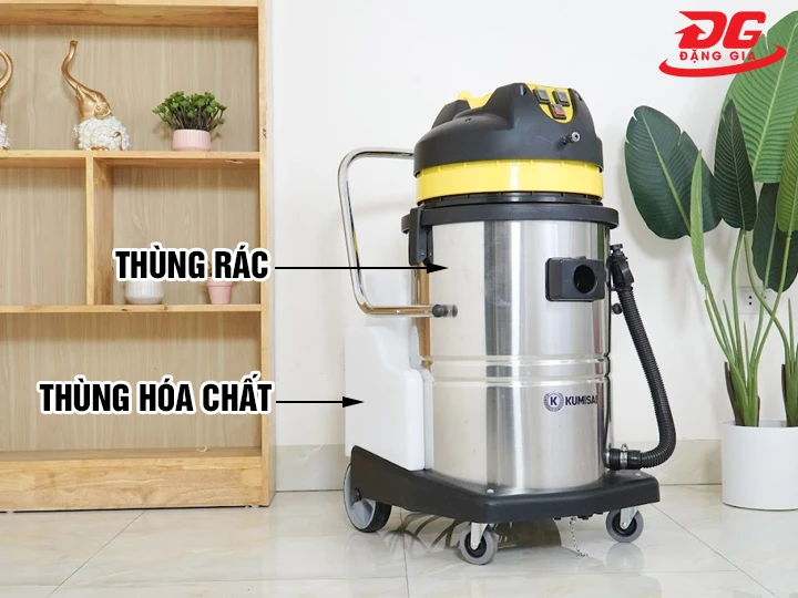 Thùng chứa máy giặt thảm phun hút Kumisai KMS-602A
