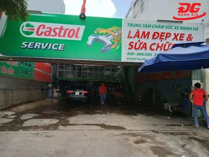 Tiệm rửa xe máy Tp.Hcm Mạnh Hà