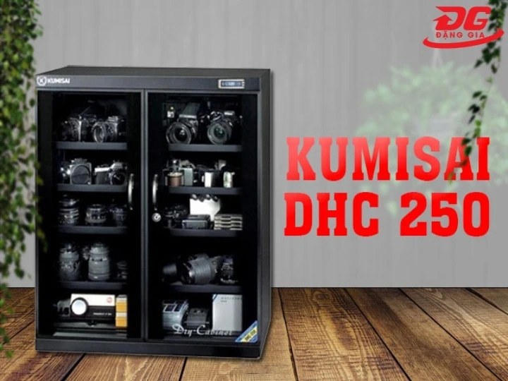 tủ chống ẩm chính hãng Kumisai DHC 250