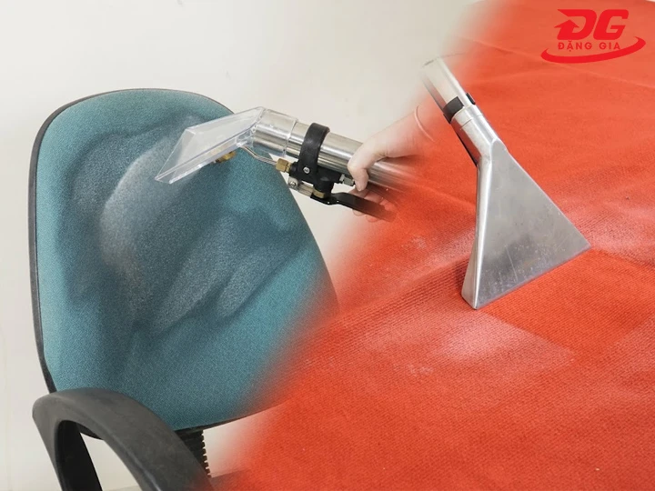 Ứng dụng máy giặt thảm phun hút Kumisai KMS-602A