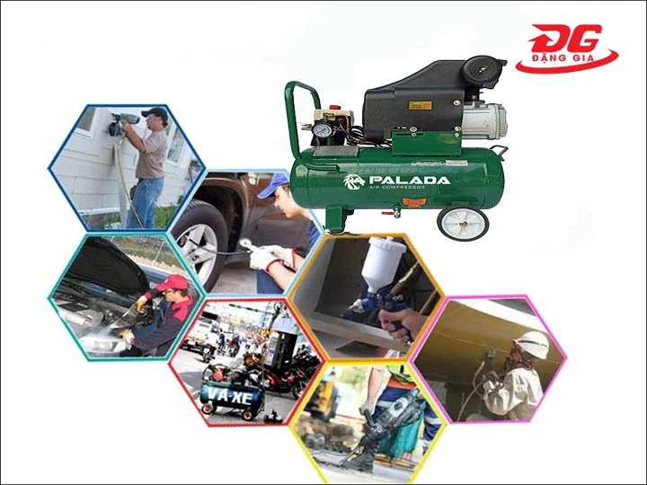 ứng dụng Máy nén khí Palada