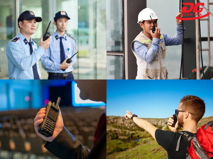 Ứng dụng của máy bộ đàm 5km