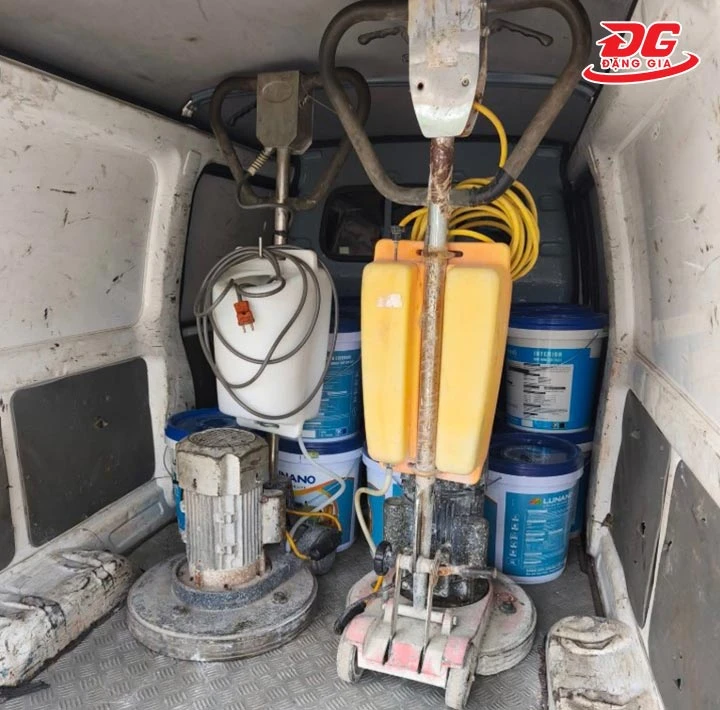 máy mài sàn bê tông cũ