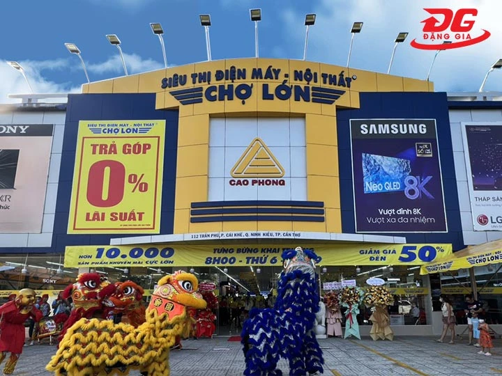 Mua máy rửa xe tại Điện máy Chợ Lớn tại Cần Thơ