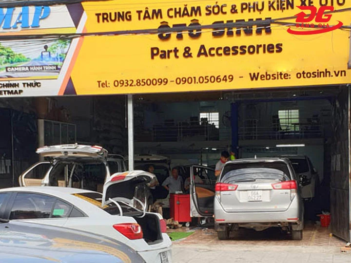 Mua máy bơm rửa xe Cần Thơ tại Garage Oto Sinh