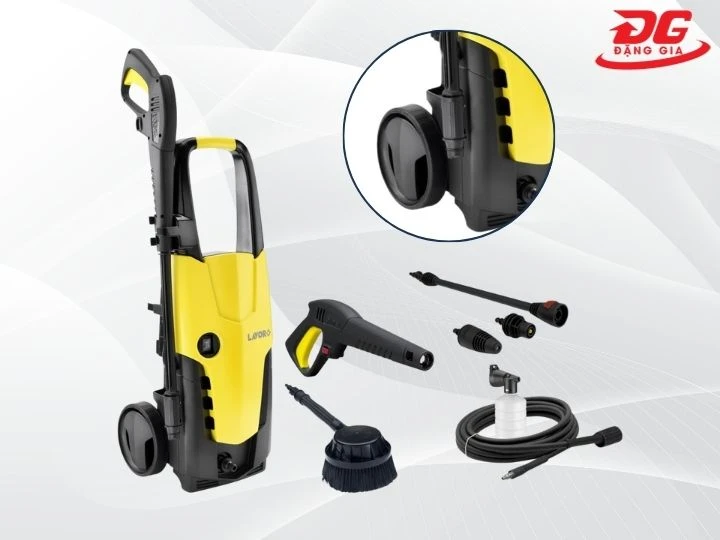 Máy rửa xe Lavor STM 140 cơ động