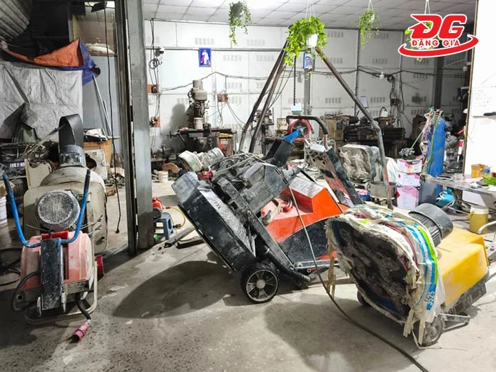 cách mua máy mài sàn bê tông cũ