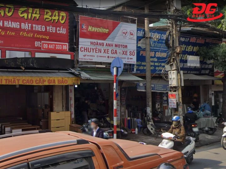 Tiệm rửa xe Ba Đình Hoàng Anh Motor