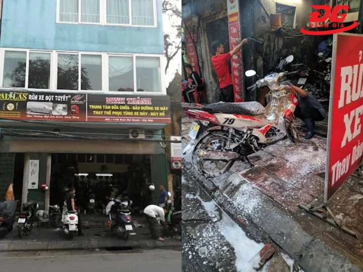 Tiệm rửa xe Ba Đình Minh Thành