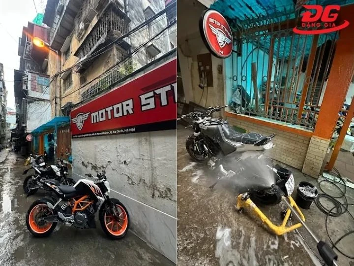Tiệm rửa xe Ba Đình Motor Station