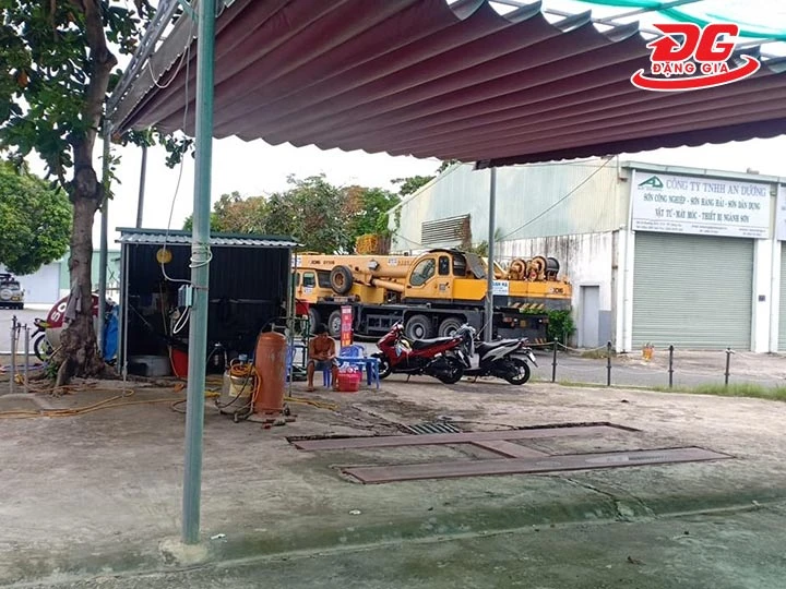 rửa xe Hoàng Dương