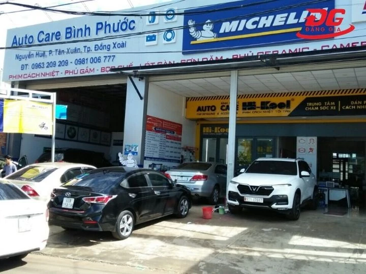 Dịch vụ rửa xe tại AutoCare Bình Phước