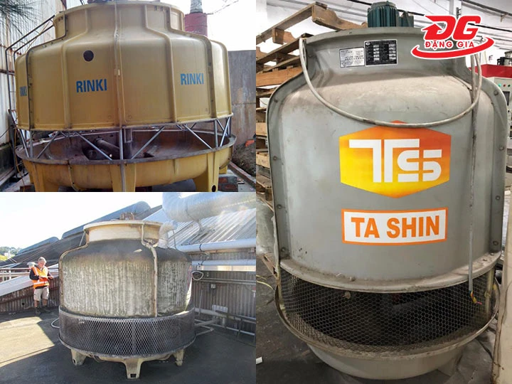 các mẫu tháp giải nhiệt cũ