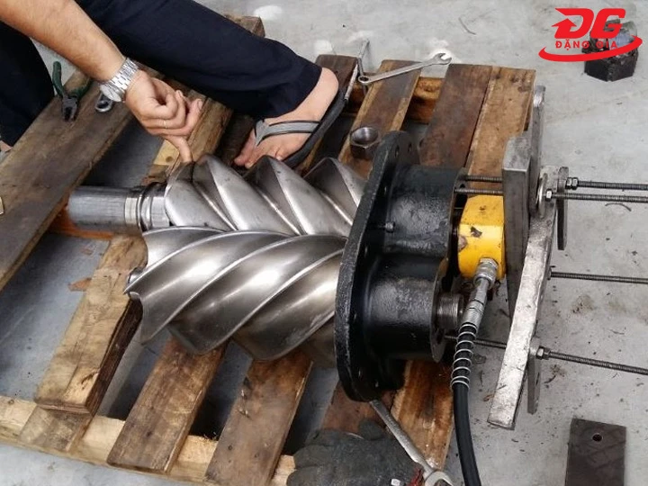 Cặp trục vít máy nén khí trục vít cũ