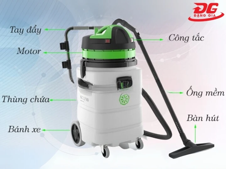 máy hút bụi khô ướt IPC GC2/90 W&D