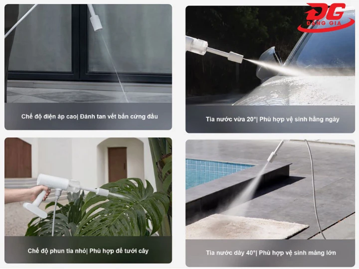 cách sử dụng Máy rửa xe Xiaomi