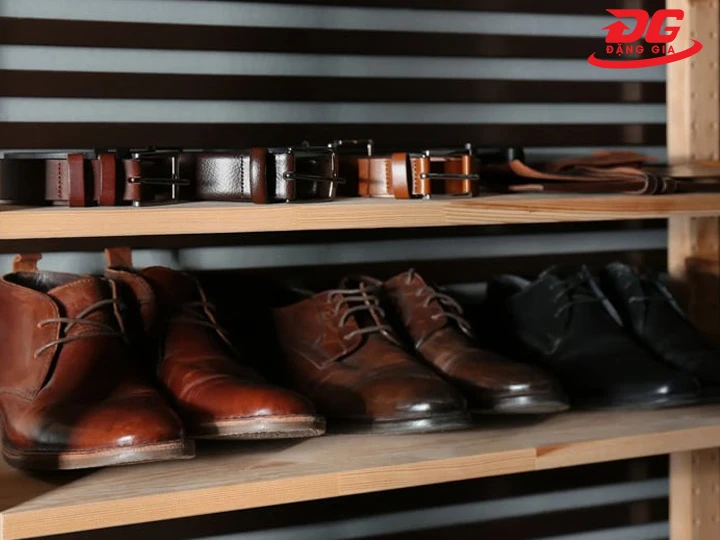 bảo quản giày da sai cách