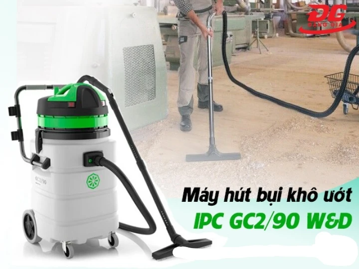 máy hút bụi khô ướt IPC GC2/90 W&D vận hành bền bỉ