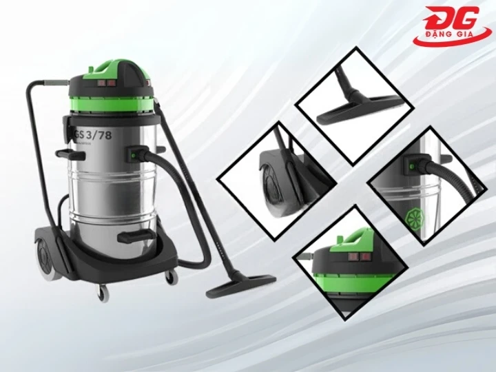 Thiết kế máy hút bụi IPC GS3/78 W&D