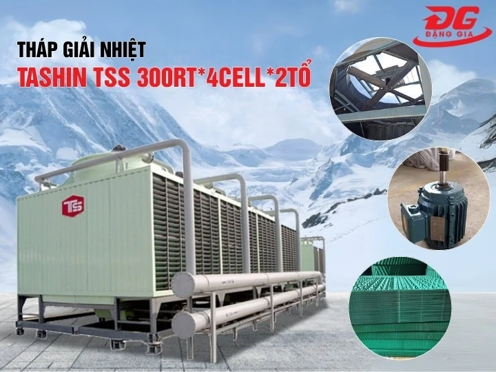 Tháp giải nhiệt TASHIN TSS 300RT độ bền cao