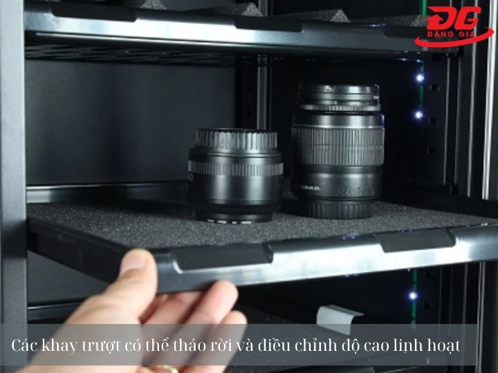 Dung tích tủ chống ẩm Kumisai DHC 100