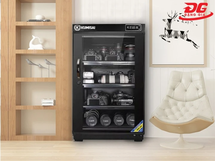Tủ chống ẩm Kumisai DHC 100 trọng lượng nhẹ