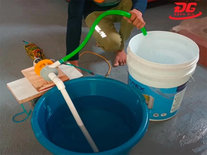 Điều chỉnh áp lực phù hợp