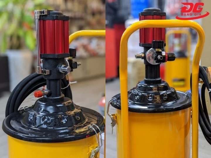 máy bơm mỡ khí nén Kocu GZ-100 (20 lít)