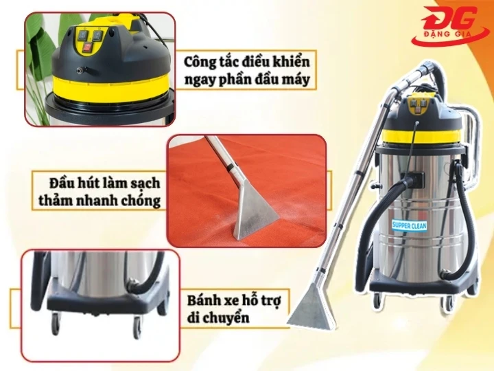 máy giặt thảm Supper Clean LC-602SC