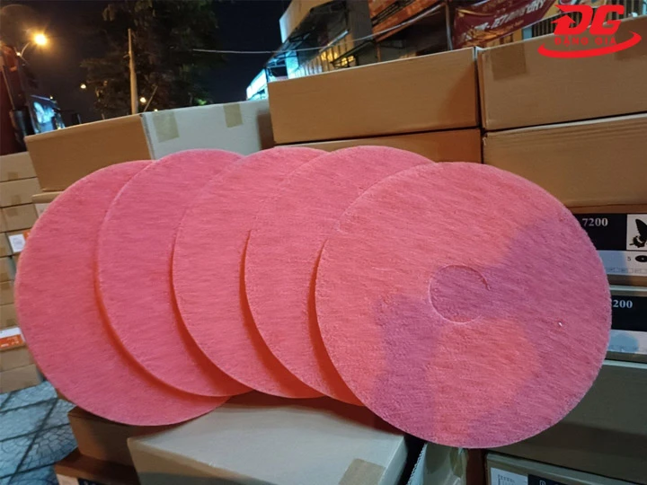 Pad chà sàn 17 inch màu đỏ