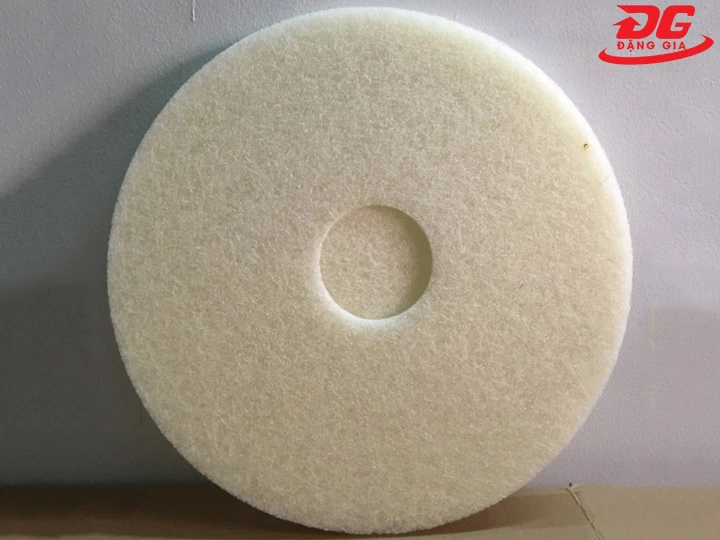 Pad chà sàn 17 inch màu trắng