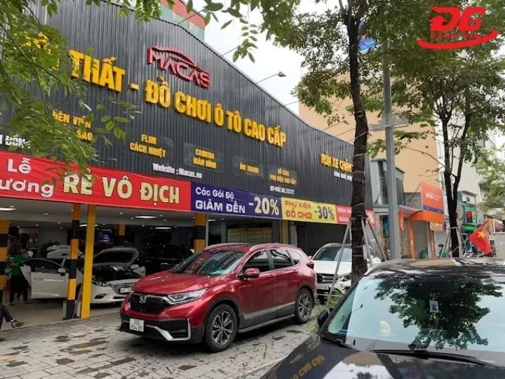 Tiệm rửa xe Bắc Từ Liêm Macas