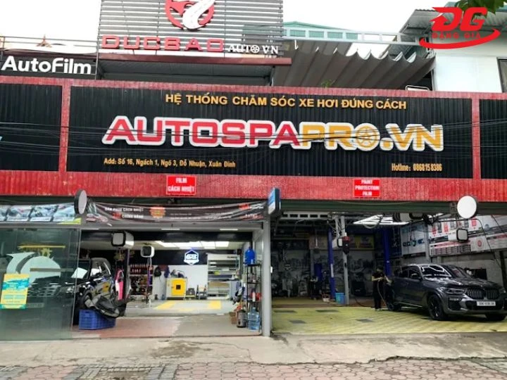 Tiệm rửa xe Bắc Từ Liêm AutoSpa Pro.vn