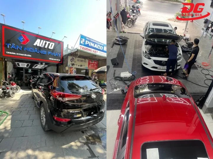 Tiệm rửa xe Bắc Từ Liêm Tân Hoàng Phát