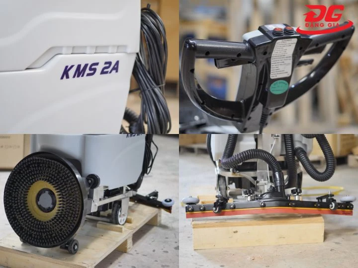 Thiết kế máy chà sàn liên hợp cánh bướm Kumisai KMS2A