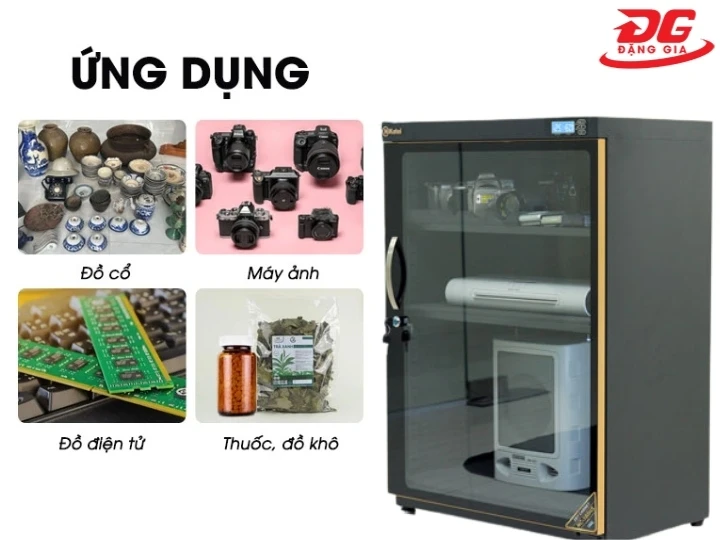 ứng dụng tủ chống ẩm Nikatei NC-180HS (180 lít)