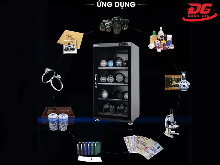 Ứng dụng thực tiễn của tủ chống ẩm FujiE AD100