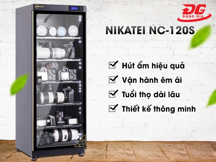ưu điểm tủ chống ẩm Nikatei NC-120S