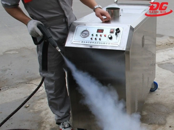 cách vận hành Máy rửa xe hơi nước nóng Kumisai KMS90