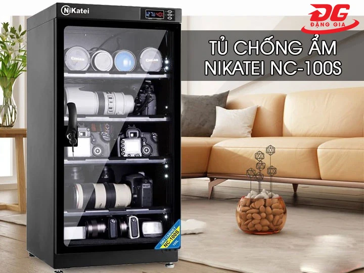 cấu tạo Tủ chống ẩm Nikatei NC-100S (100 lít)