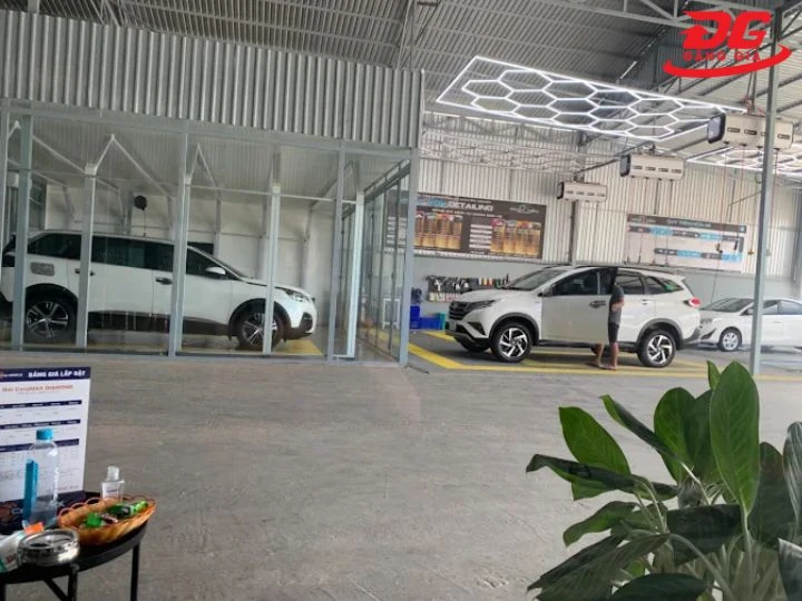 Đánh giá tiệm rửa xe Sóc Trăng qua không gian quán