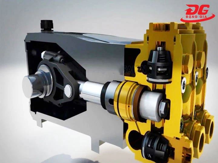 nguyên lý hoạt động Máy rửa xe dây đai