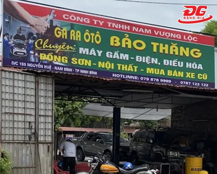 Rửa xe Bảo Thăng